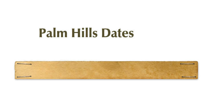 Palm Hills Dates 